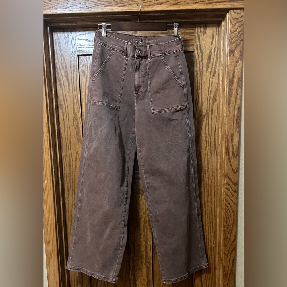 American Eagle Outfitters Brown Cargo Pants